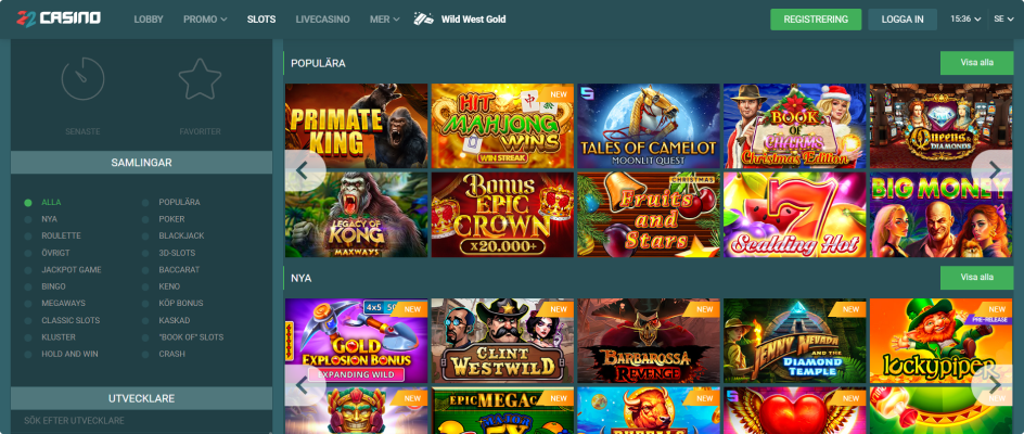 22Casino De Bästa Spelen